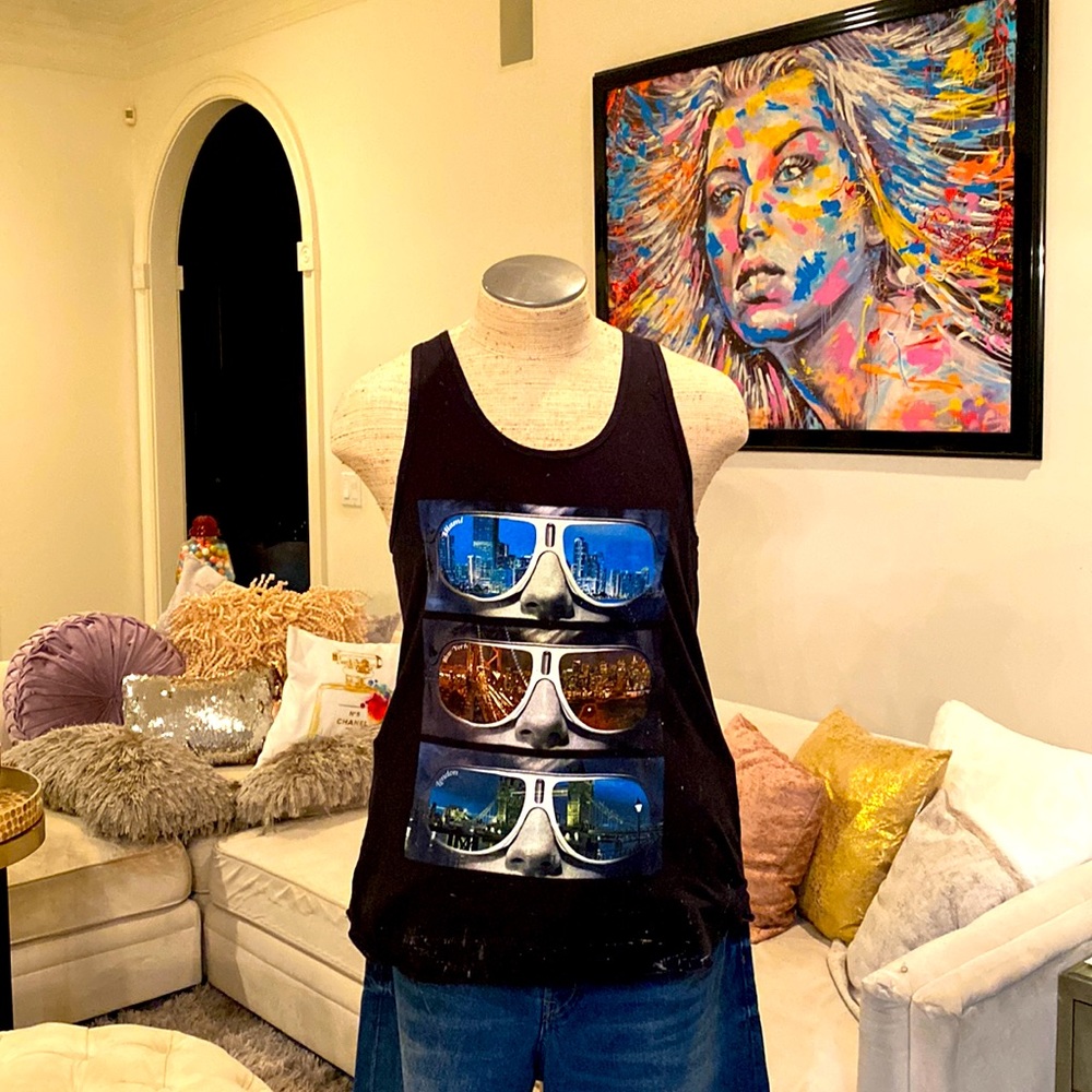 Mens summer tank top